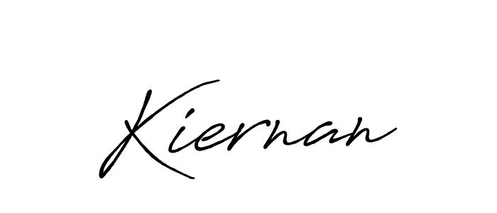 Use a signature maker to create a handwritten signature online. With this signature software, you can design (Antro_Vectra_Bolder) your own signature for name Kiernan. Kiernan signature style 7 images and pictures png
