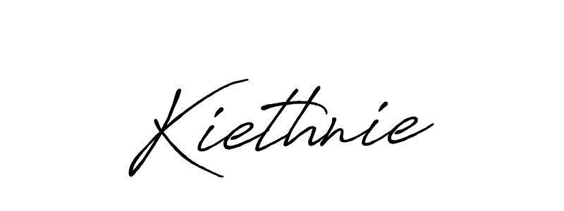 Also we have Kiethnie name is the best signature style. Create professional handwritten signature collection using Antro_Vectra_Bolder autograph style. Kiethnie signature style 7 images and pictures png