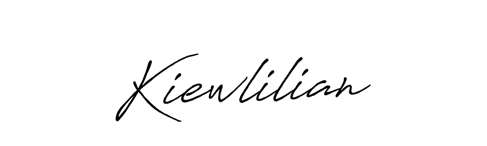 Also we have Kiewlilian name is the best signature style. Create professional handwritten signature collection using Antro_Vectra_Bolder autograph style. Kiewlilian signature style 7 images and pictures png