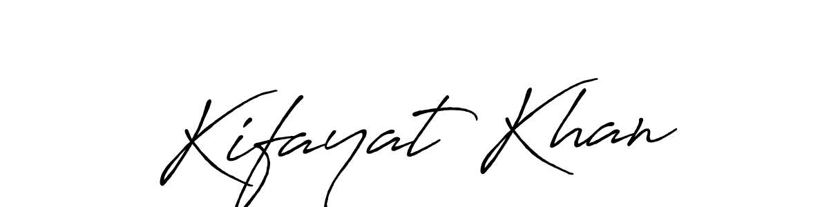 Make a short Kifayat Khan signature style. Manage your documents anywhere anytime using Antro_Vectra_Bolder. Create and add eSignatures, submit forms, share and send files easily. Kifayat Khan signature style 7 images and pictures png