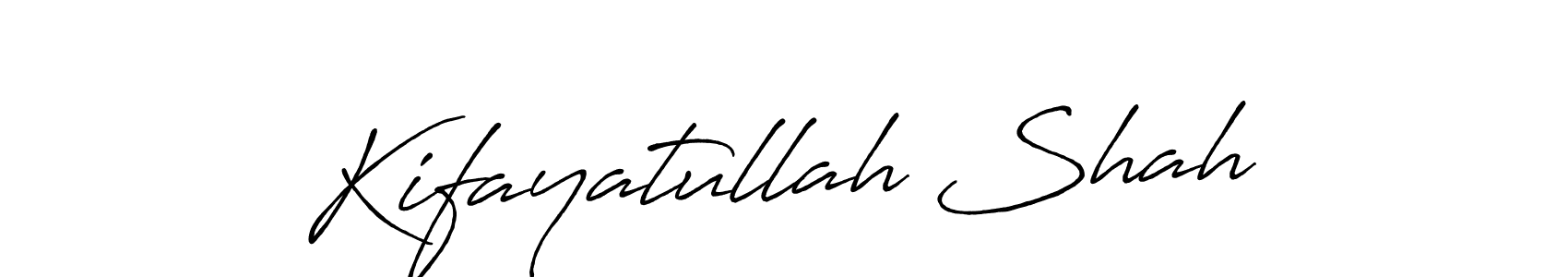 Also You can easily find your signature by using the search form. We will create Kifayatullah Shah name handwritten signature images for you free of cost using Antro_Vectra_Bolder sign style. Kifayatullah Shah signature style 7 images and pictures png