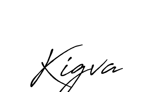Best and Professional Signature Style for Kigva. Antro_Vectra_Bolder Best Signature Style Collection. Kigva signature style 7 images and pictures png