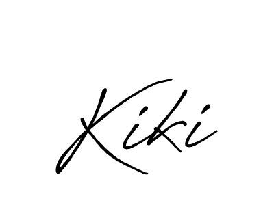 Create a beautiful signature design for name Kiki. With this signature (Antro_Vectra_Bolder) fonts, you can make a handwritten signature for free. Kiki signature style 7 images and pictures png