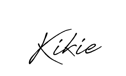 Best and Professional Signature Style for Kikie. Antro_Vectra_Bolder Best Signature Style Collection. Kikie signature style 7 images and pictures png