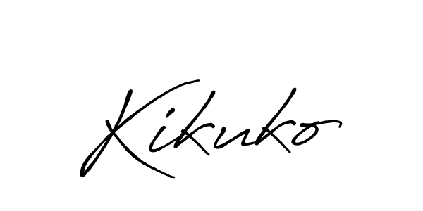 Similarly Antro_Vectra_Bolder is the best handwritten signature design. Signature creator online .You can use it as an online autograph creator for name Kikuko. Kikuko signature style 7 images and pictures png
