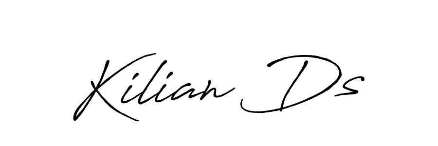 It looks lik you need a new signature style for name Kilian Ds. Design unique handwritten (Antro_Vectra_Bolder) signature with our free signature maker in just a few clicks. Kilian Ds signature style 7 images and pictures png