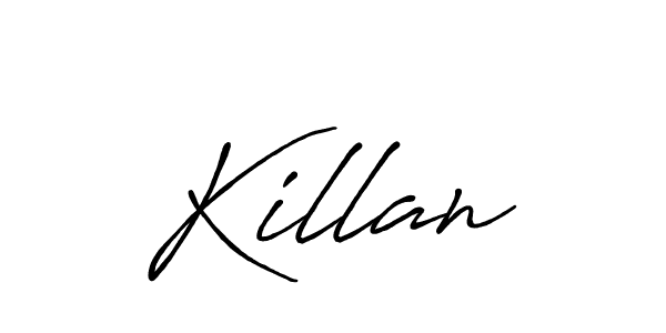 Once you've used our free online signature maker to create your best signature Antro_Vectra_Bolder style, it's time to enjoy all of the benefits that Killan name signing documents. Killan signature style 7 images and pictures png