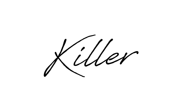 It looks lik you need a new signature style for name Killer. Design unique handwritten (Antro_Vectra_Bolder) signature with our free signature maker in just a few clicks. Killer signature style 7 images and pictures png