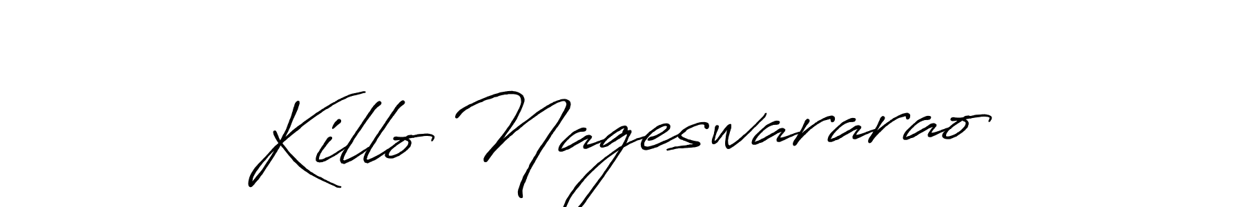 Make a beautiful signature design for name Killo Nageswararao. Use this online signature maker to create a handwritten signature for free. Killo Nageswararao signature style 7 images and pictures png