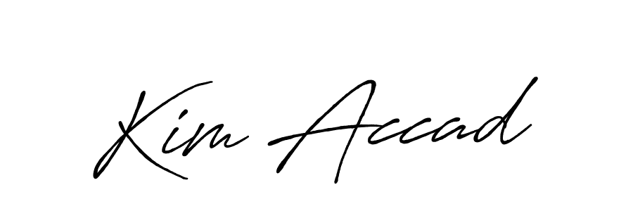 Here are the top 10 professional signature styles for the name Kim Accad. These are the best autograph styles you can use for your name. Kim Accad signature style 7 images and pictures png