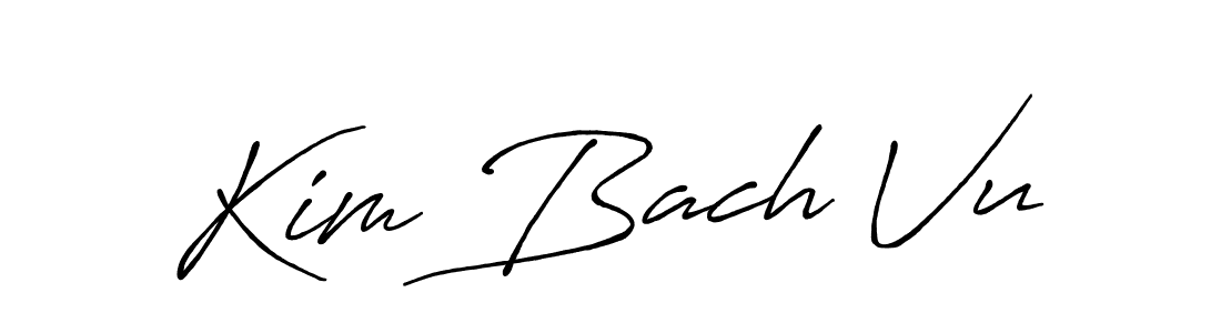 It looks lik you need a new signature style for name Kim Bach Vu. Design unique handwritten (Antro_Vectra_Bolder) signature with our free signature maker in just a few clicks. Kim Bach Vu signature style 7 images and pictures png