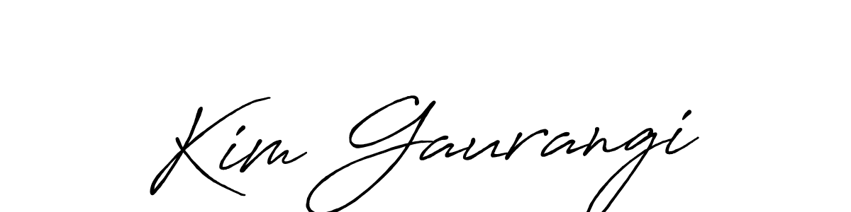 Once you've used our free online signature maker to create your best signature Antro_Vectra_Bolder style, it's time to enjoy all of the benefits that Kim Gaurangi name signing documents. Kim Gaurangi signature style 7 images and pictures png