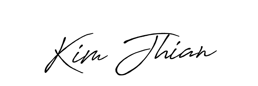 The best way (Antro_Vectra_Bolder) to make a short signature is to pick only two or three words in your name. The name Kim Jhian include a total of six letters. For converting this name. Kim Jhian signature style 7 images and pictures png