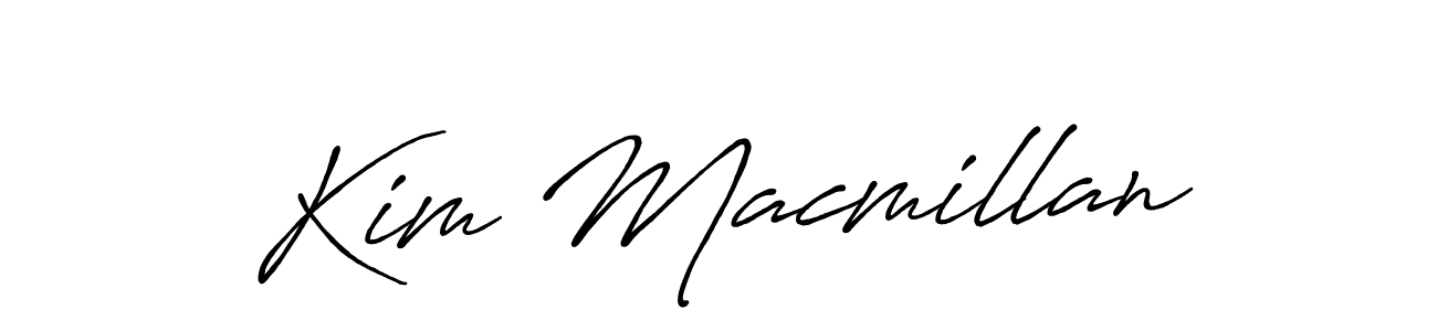 Best and Professional Signature Style for Kim Macmillan. Antro_Vectra_Bolder Best Signature Style Collection. Kim Macmillan signature style 7 images and pictures png