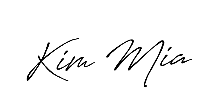 Once you've used our free online signature maker to create your best signature Antro_Vectra_Bolder style, it's time to enjoy all of the benefits that Kim Mia name signing documents. Kim Mia signature style 7 images and pictures png