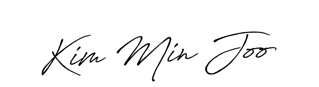 Also You can easily find your signature by using the search form. We will create Kim Min Joo name handwritten signature images for you free of cost using Antro_Vectra_Bolder sign style. Kim Min Joo signature style 7 images and pictures png