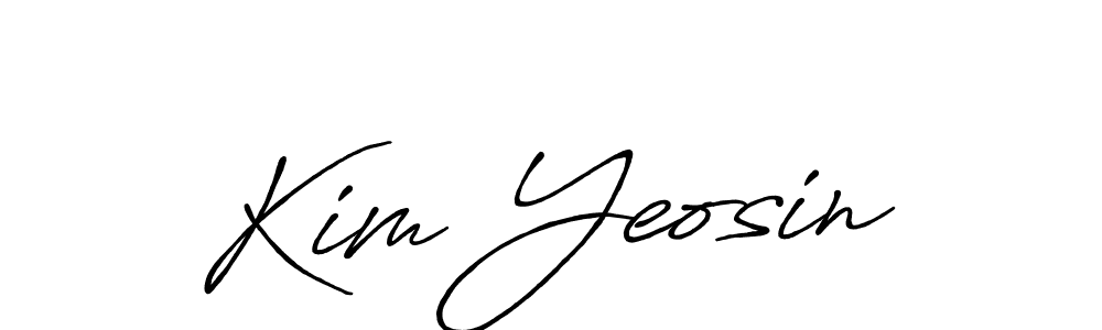 Here are the top 10 professional signature styles for the name Kim Yeosin. These are the best autograph styles you can use for your name. Kim Yeosin signature style 7 images and pictures png
