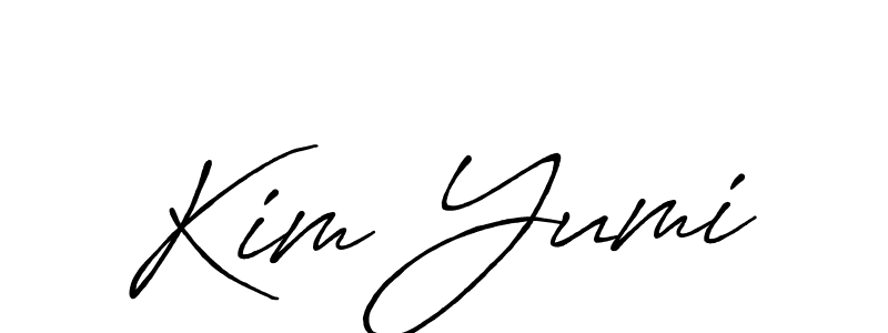 if you are searching for the best signature style for your name Kim Yumi. so please give up your signature search. here we have designed multiple signature styles  using Antro_Vectra_Bolder. Kim Yumi signature style 7 images and pictures png