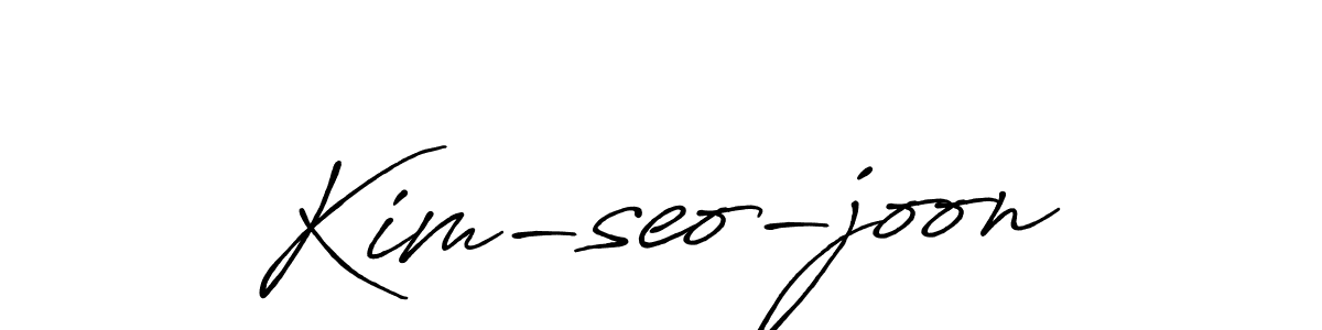 How to Draw Kim-seo-joon signature style? Antro_Vectra_Bolder is a latest design signature styles for name Kim-seo-joon. Kim-seo-joon signature style 7 images and pictures png