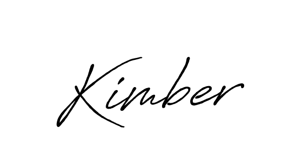 Also we have Kimber name is the best signature style. Create professional handwritten signature collection using Antro_Vectra_Bolder autograph style. Kimber signature style 7 images and pictures png