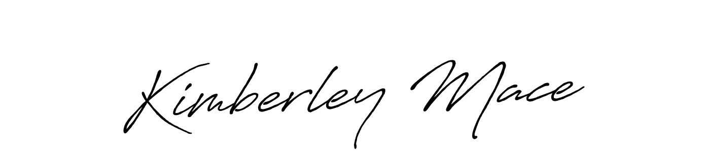 Also You can easily find your signature by using the search form. We will create Kimberley Mace name handwritten signature images for you free of cost using Antro_Vectra_Bolder sign style. Kimberley Mace signature style 7 images and pictures png