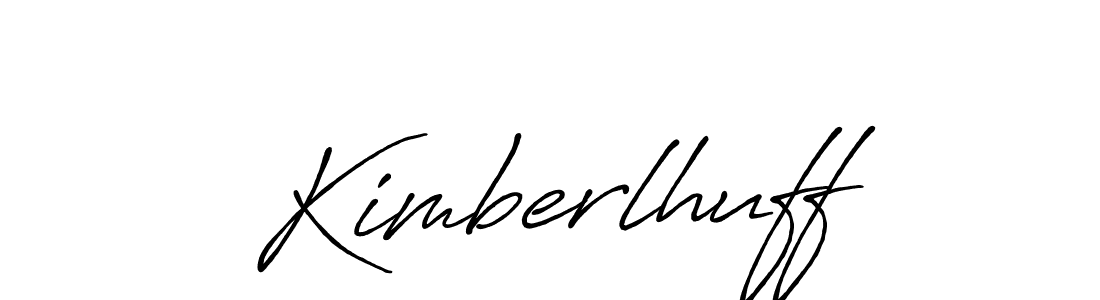 Once you've used our free online signature maker to create your best signature Antro_Vectra_Bolder style, it's time to enjoy all of the benefits that Kimberlhuff name signing documents. Kimberlhuff signature style 7 images and pictures png