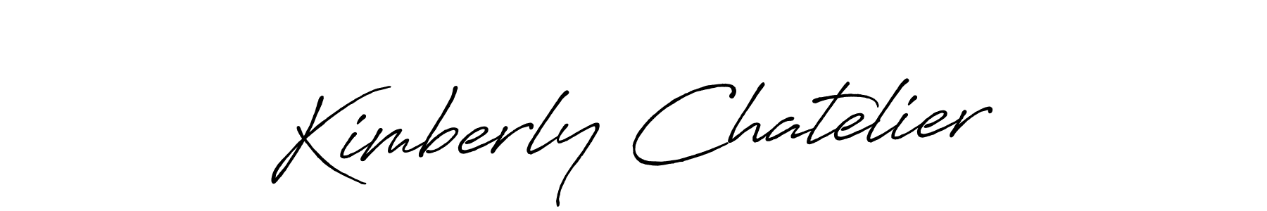 It looks lik you need a new signature style for name Kimberly Chatelier. Design unique handwritten (Antro_Vectra_Bolder) signature with our free signature maker in just a few clicks. Kimberly Chatelier signature style 7 images and pictures png