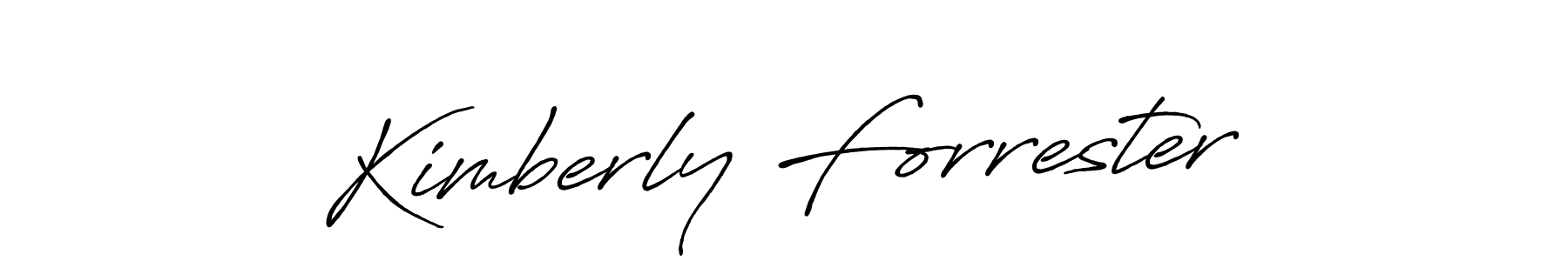 How to make Kimberly Forrester signature? Antro_Vectra_Bolder is a professional autograph style. Create handwritten signature for Kimberly Forrester name. Kimberly Forrester signature style 7 images and pictures png