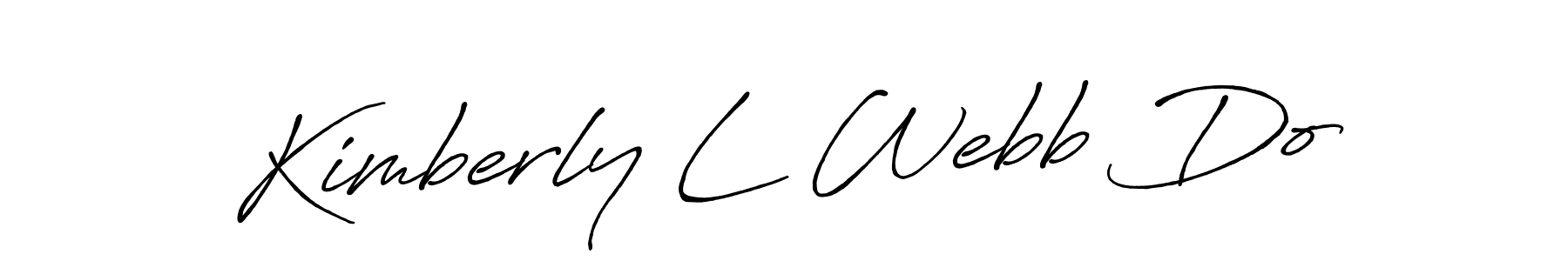 You should practise on your own different ways (Antro_Vectra_Bolder) to write your name (Kimberly L Webb Do) in signature. don't let someone else do it for you. Kimberly L Webb Do signature style 7 images and pictures png