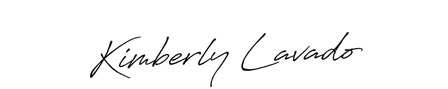 Design your own signature with our free online signature maker. With this signature software, you can create a handwritten (Antro_Vectra_Bolder) signature for name Kimberly Lavado. Kimberly Lavado signature style 7 images and pictures png