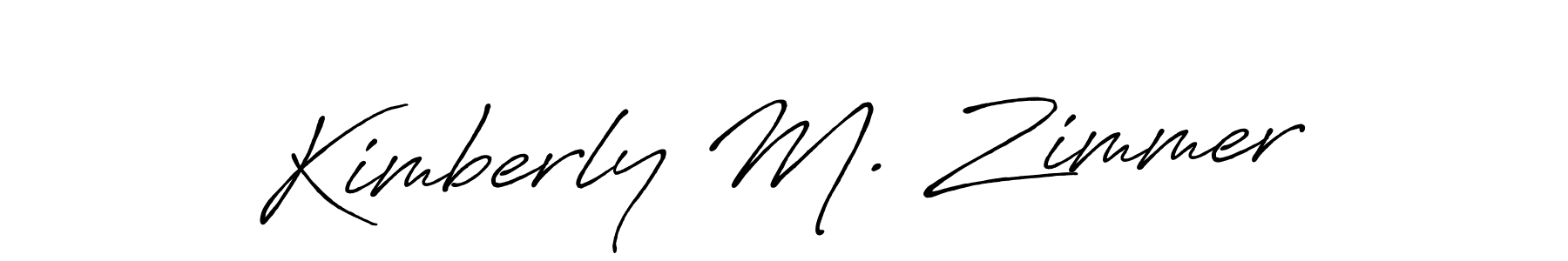 This is the best signature style for the Kimberly M. Zimmer name. Also you like these signature font (Antro_Vectra_Bolder). Mix name signature. Kimberly M. Zimmer signature style 7 images and pictures png