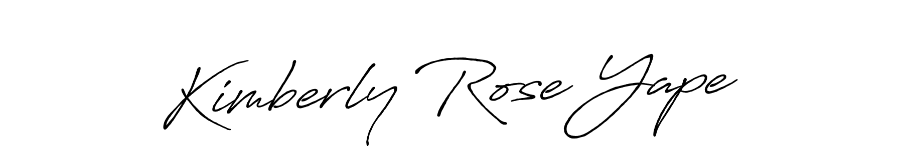 See photos of Kimberly Rose Yape official signature by Spectra . Check more albums & portfolios. Read reviews & check more about Antro_Vectra_Bolder font. Kimberly Rose Yape signature style 7 images and pictures png