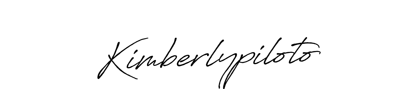 Similarly Antro_Vectra_Bolder is the best handwritten signature design. Signature creator online .You can use it as an online autograph creator for name Kimberlypiloto. Kimberlypiloto signature style 7 images and pictures png