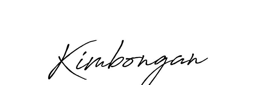 Use a signature maker to create a handwritten signature online. With this signature software, you can design (Antro_Vectra_Bolder) your own signature for name Kimbongan. Kimbongan signature style 7 images and pictures png