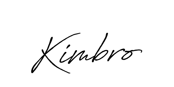 Use a signature maker to create a handwritten signature online. With this signature software, you can design (Antro_Vectra_Bolder) your own signature for name Kimbro. Kimbro signature style 7 images and pictures png