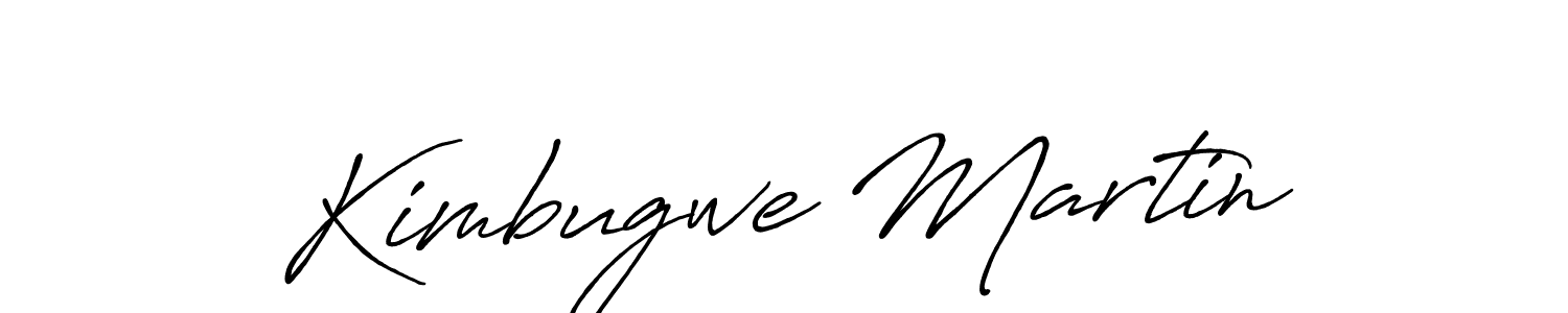 How to make Kimbugwe Martin signature? Antro_Vectra_Bolder is a professional autograph style. Create handwritten signature for Kimbugwe Martin name. Kimbugwe Martin signature style 7 images and pictures png