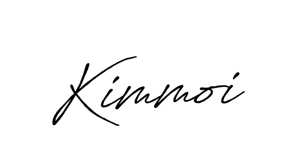 Create a beautiful signature design for name Kimmoi. With this signature (Antro_Vectra_Bolder) fonts, you can make a handwritten signature for free. Kimmoi signature style 7 images and pictures png