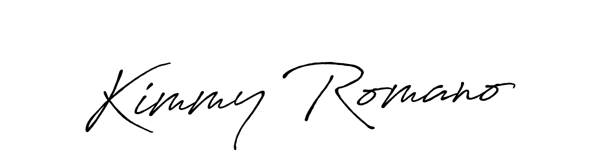 How to Draw Kimmy Romano signature style? Antro_Vectra_Bolder is a latest design signature styles for name Kimmy Romano. Kimmy Romano signature style 7 images and pictures png