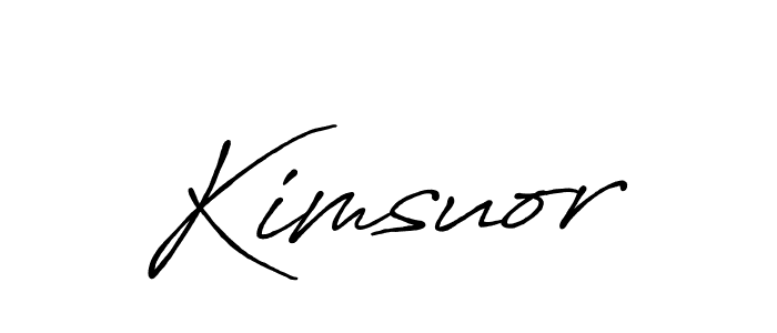 Also You can easily find your signature by using the search form. We will create Kimsuor name handwritten signature images for you free of cost using Antro_Vectra_Bolder sign style. Kimsuor signature style 7 images and pictures png