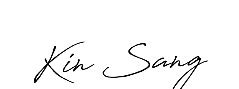 Make a beautiful signature design for name Kin Sang. Use this online signature maker to create a handwritten signature for free. Kin Sang signature style 7 images and pictures png