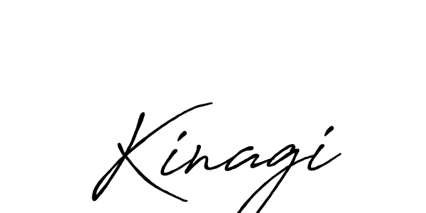 Make a beautiful signature design for name Kinagi. With this signature (Antro_Vectra_Bolder) style, you can create a handwritten signature for free. Kinagi signature style 7 images and pictures png