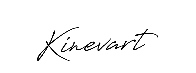 Create a beautiful signature design for name Kinevart. With this signature (Antro_Vectra_Bolder) fonts, you can make a handwritten signature for free. Kinevart signature style 7 images and pictures png