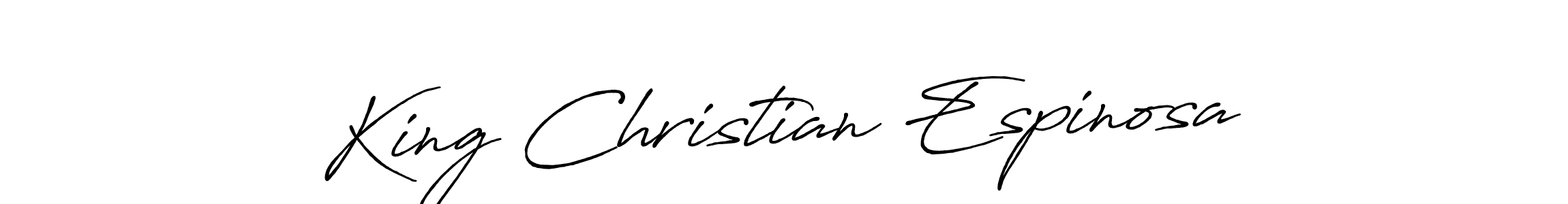 This is the best signature style for the King Christian Espinosa name. Also you like these signature font (Antro_Vectra_Bolder). Mix name signature. King Christian Espinosa signature style 7 images and pictures png
