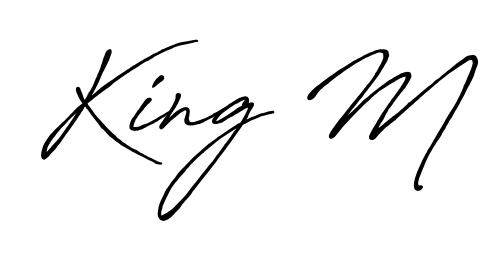 It looks like you need a new signature style for name King M. Design unique handwritten (Antro_Vectra_Bolder) signature with our free signature maker in just a few clicks. King M signature style 7 images and pictures png