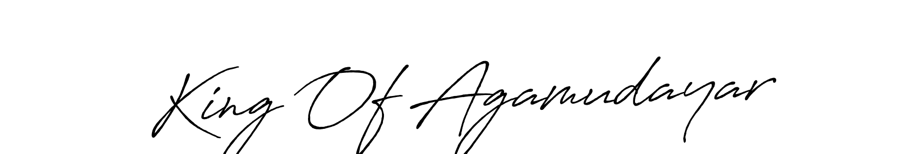 How to make King Of Agamudayar signature? Antro_Vectra_Bolder is a professional autograph style. Create handwritten signature for King Of Agamudayar name. King Of Agamudayar signature style 7 images and pictures png