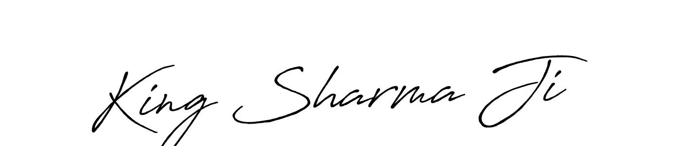 Make a beautiful signature design for name King Sharma Ji. Use this online signature maker to create a handwritten signature for free. King Sharma Ji signature style 7 images and pictures png