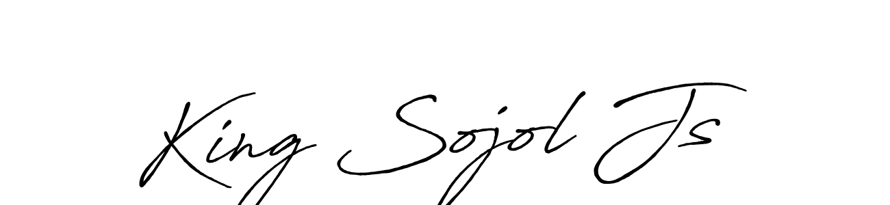 Make a short King Sojol Js signature style. Manage your documents anywhere anytime using Antro_Vectra_Bolder. Create and add eSignatures, submit forms, share and send files easily. King Sojol Js signature style 7 images and pictures png