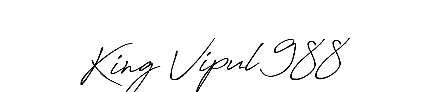 See photos of King Vipul 988 official signature by Spectra . Check more albums & portfolios. Read reviews & check more about Antro_Vectra_Bolder font. King Vipul 988 signature style 7 images and pictures png