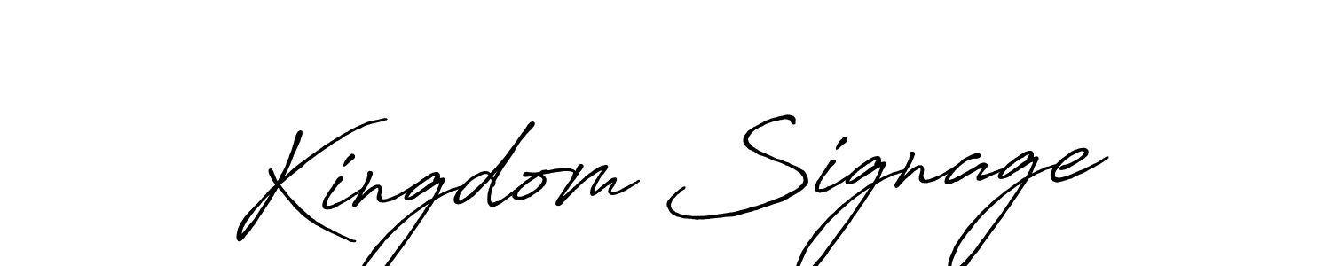 Check out images of Autograph of Kingdom Signage name. Actor Kingdom Signage Signature Style. Antro_Vectra_Bolder is a professional sign style online. Kingdom Signage signature style 7 images and pictures png