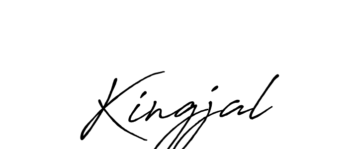 Antro_Vectra_Bolder is a professional signature style that is perfect for those who want to add a touch of class to their signature. It is also a great choice for those who want to make their signature more unique. Get Kingjal name to fancy signature for free. Kingjal signature style 7 images and pictures png